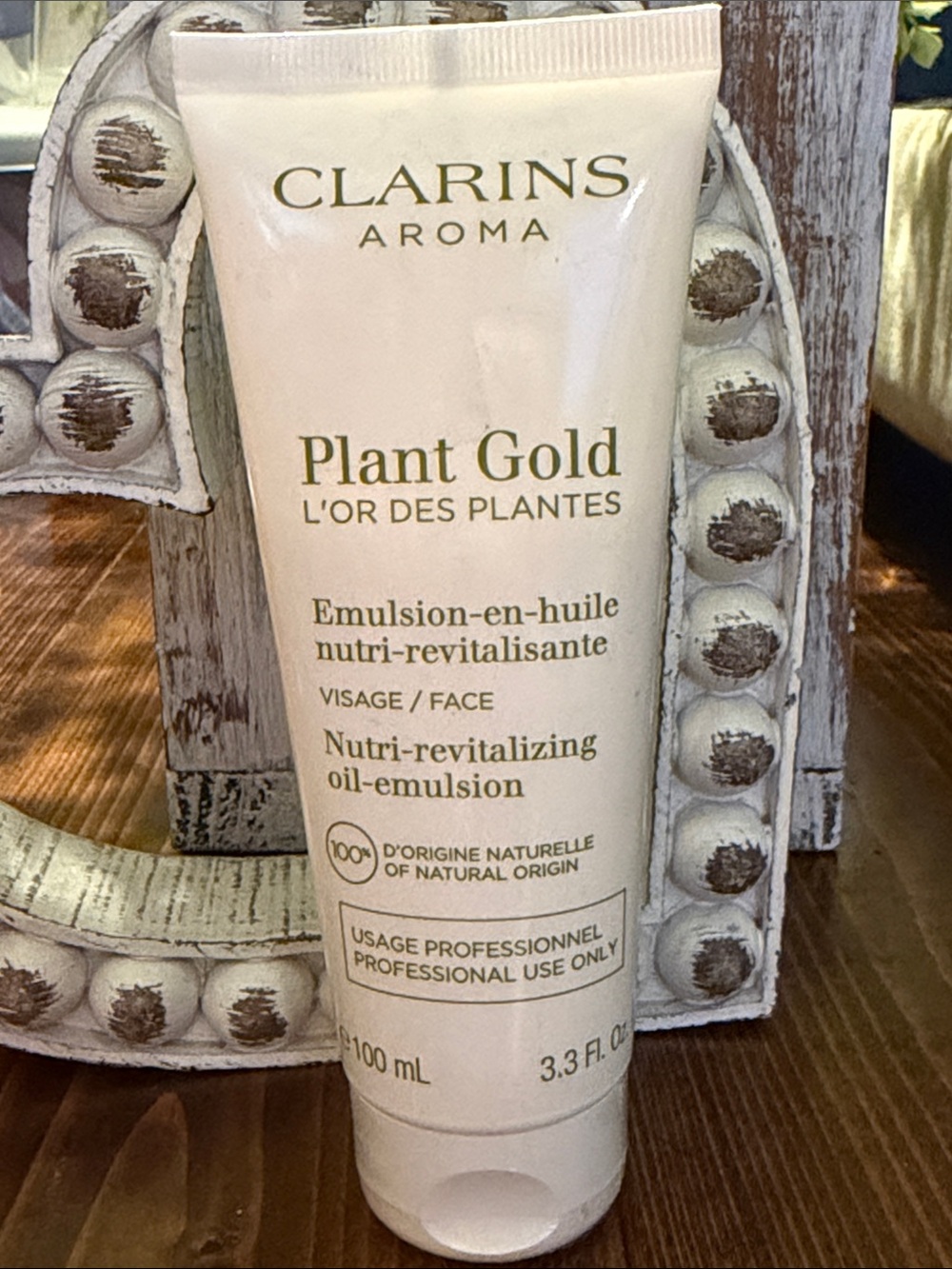 Clarins Aroma Plant Gold Nutri-Revitalizing Oil-Emulsion  *PROFESSIONAL STRENGTH